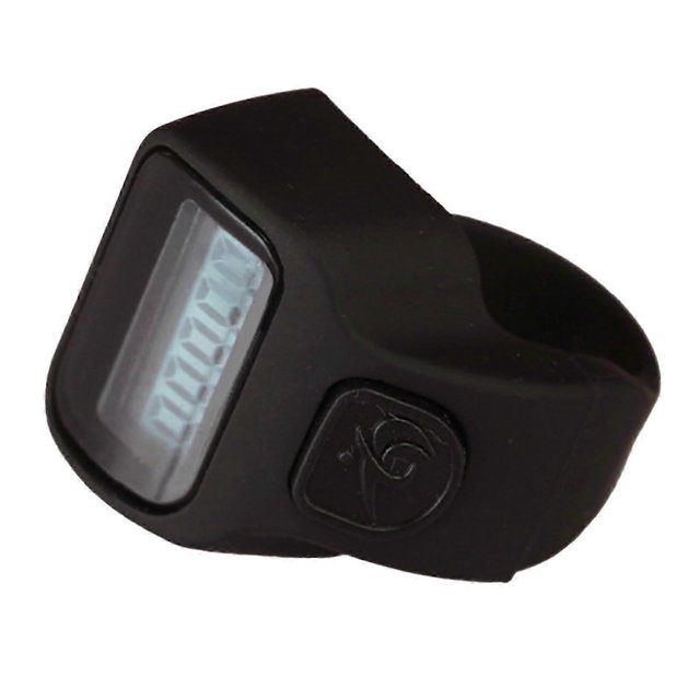 Electronic Finger Counter Digital Display Finger Hand Tally Counter 5 Digital LCD Electronic Counting for Good Counting rose red