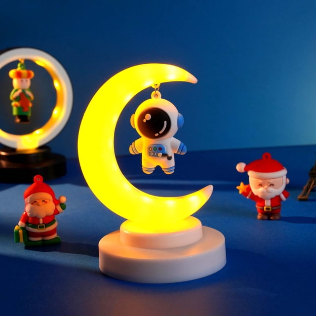 Teissuly Christmas Gifts, LED Night Lights, Market Decorations, Lights, Indoor Moonlit Decorations Teissuly WER202311215023