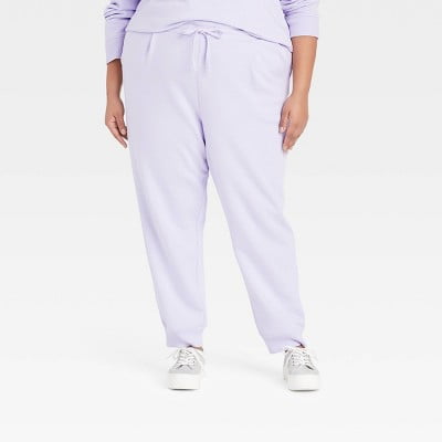 Rise Knit Jogger Pants 