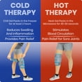 thumbnail image 4 of nipocaio Knee Ice Pack Wrap - Cold / Hot Gel Compression - Heat Support Strap For Arthritis Pain, Tendonitis, ACL, Athletic Injury, Osteoarthritis, Running, Meniscus and Patella Surgery, 4 of 6