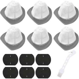 Funmit 4-Pack VLPF10 Replacement Filters For Black & Decker Dustbuster Hand Vacuums - Compatible With HLVA315J, HLVA320J, N575266 Models