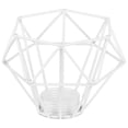 thumbnail image 4 of Hollow-out Iron Diamond Shape Lamp Shade Retro Light Shade Chandelier Cover, 4 of 9
