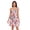 Beautiful Carnation Bouquet, variant on Summer Dresses for Women Strapless Casual Beach Cover Ups Abstract Doodle Hearts Tube Top Sundress