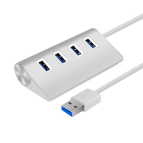 1*4-Port USB 3.0 Hub, USB Expander Plug and Play For Laptop PC Computer Accessories
