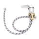 thumbnail image 4 of Grifo de cama de champú para peluquería, grifo de lavabo para champú de peluquería, interruptor de grifo de agua fría y caliente con manguera de ducha, accesorios para cama perforada, 4 of 6