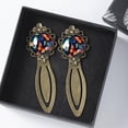 thumbnail image 3 of Butterflies Vintage Copper-Colored Lace Bookmarks: Stainless Steel Book Markers - Gifts for Book Lovers - Set of 2, 3 of 5