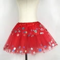 thumbnail image 3 of Povozer Birthday Girl Dress Tutu Skirt Girls Birthday Dress Toddler Tutu Dress(Red,2-12Y), 3 of 3