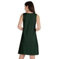 thumbnail image 5 of Inkmeso Sleeveless Plain Swing Dress For Women Knee Length A-line Summer Casual Wear, 5 of 7
