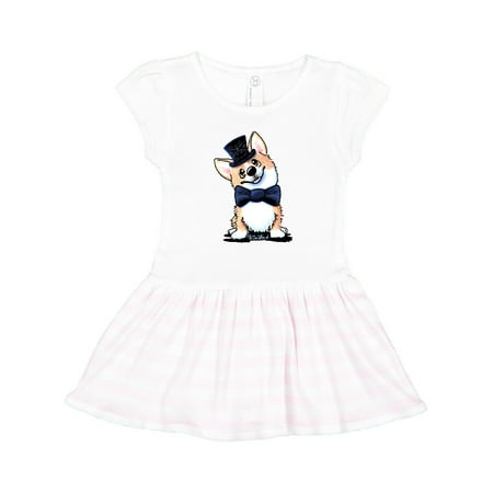 

Inktastic Corgi Ritz Gift Toddler Girl Dress