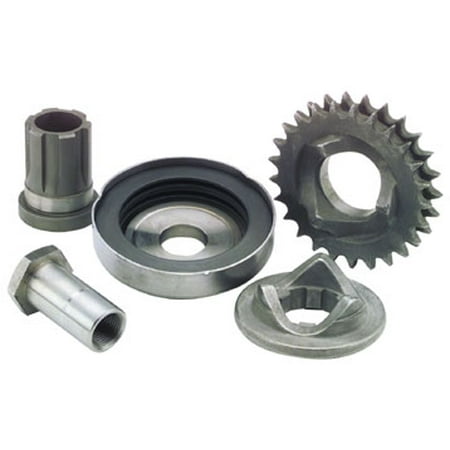 Bikers Choice Sprocket Shaft Bikers Choice Replacement Extended Shaft Extension for Compensating Sprocket and Cover Kit 1/2in 346211 ()