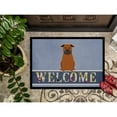 thumbnail image 3 of Carolines Treasures BB5692MAT Chinese Chongqing Dog Welcome Door Mat Indoor Rug or Outdoor Welcome Mat 18x27 Doormat, 3 of 4