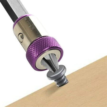 

Screwdriver Head Magnetic Ring Multicolor Magnetic Screw Ring Holders Household Tool Removable Upgrade Magnetizer Screw for Hex Screwdriver and Power Bits