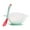 Green, variant on FAMTKT Baby and Toddler Feeding Supplies Set, Baby Sucker Bowl with Thermospoon Set Baby Children Training Bowl Plastic Bowl Baby Bowl Set