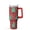 Red, variant on Xmas Holiday 40oz Stainless Steel Coffee Cup with Handle and Straw Lid, Leak Proof Insulated Christmas Tumbler, Winter Gift Mug for Adults