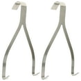 thumbnail image 4 of PAMINGONO 2Pcs Kitchen Hooks Silver Stainless Steel for Meat Hanging and Roasting 11.4*3.9*0.04in, 4 of 8
