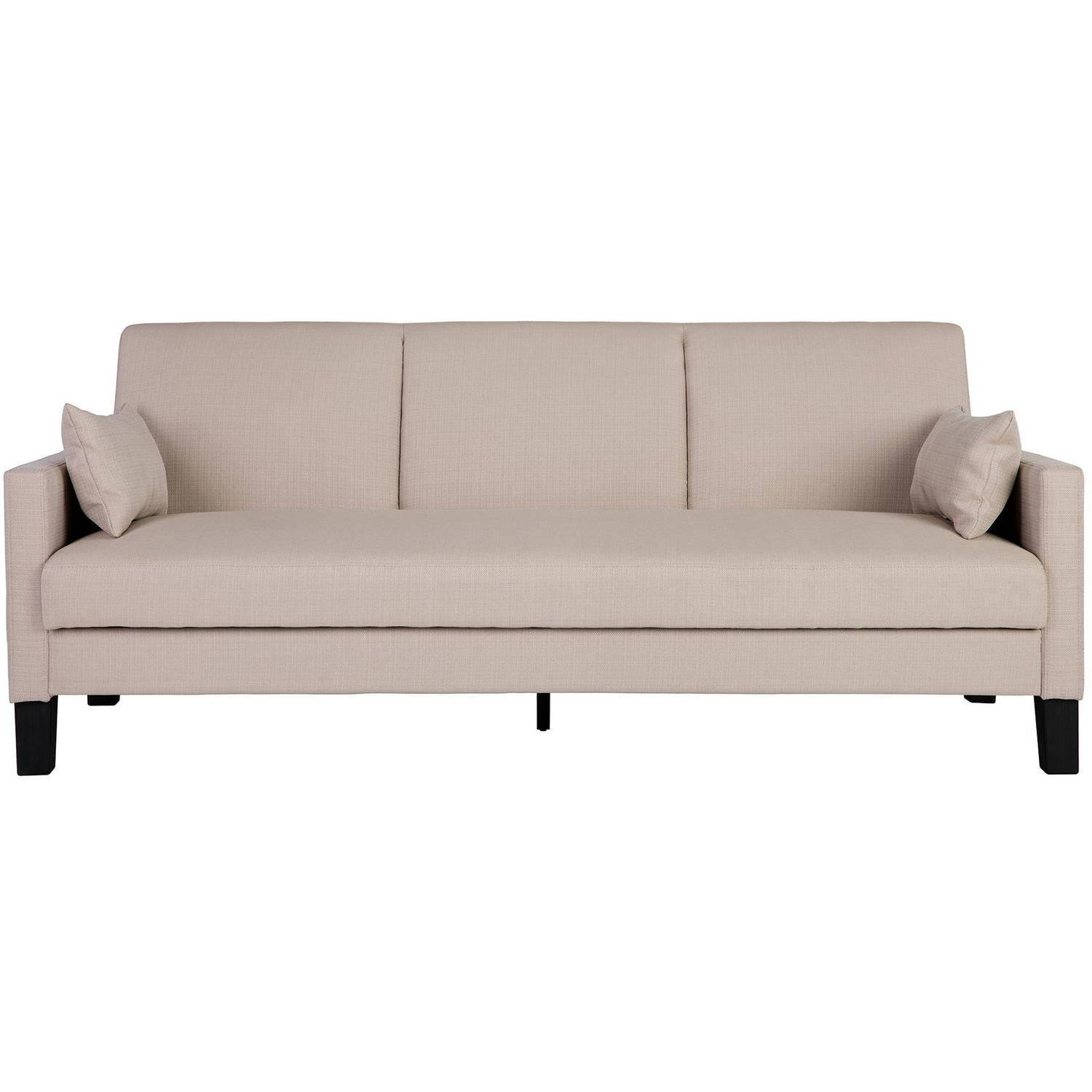 DHP Vienna Sofa Sleeper with 2 Pillows Multiple Colors Walmart