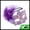 Purple, variant on Unique Bargains 1 Box Elegant Princess Feather Half Face Party Mask Yellow