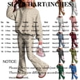 thumbnail image 2 of Grblisyd Girls 2 Piece Outfit Kids Fall Winter Leopard Print Sweatshirt Tops and Trendy Bell Bottom Pants Set Back to School Clothes, 2 of 7