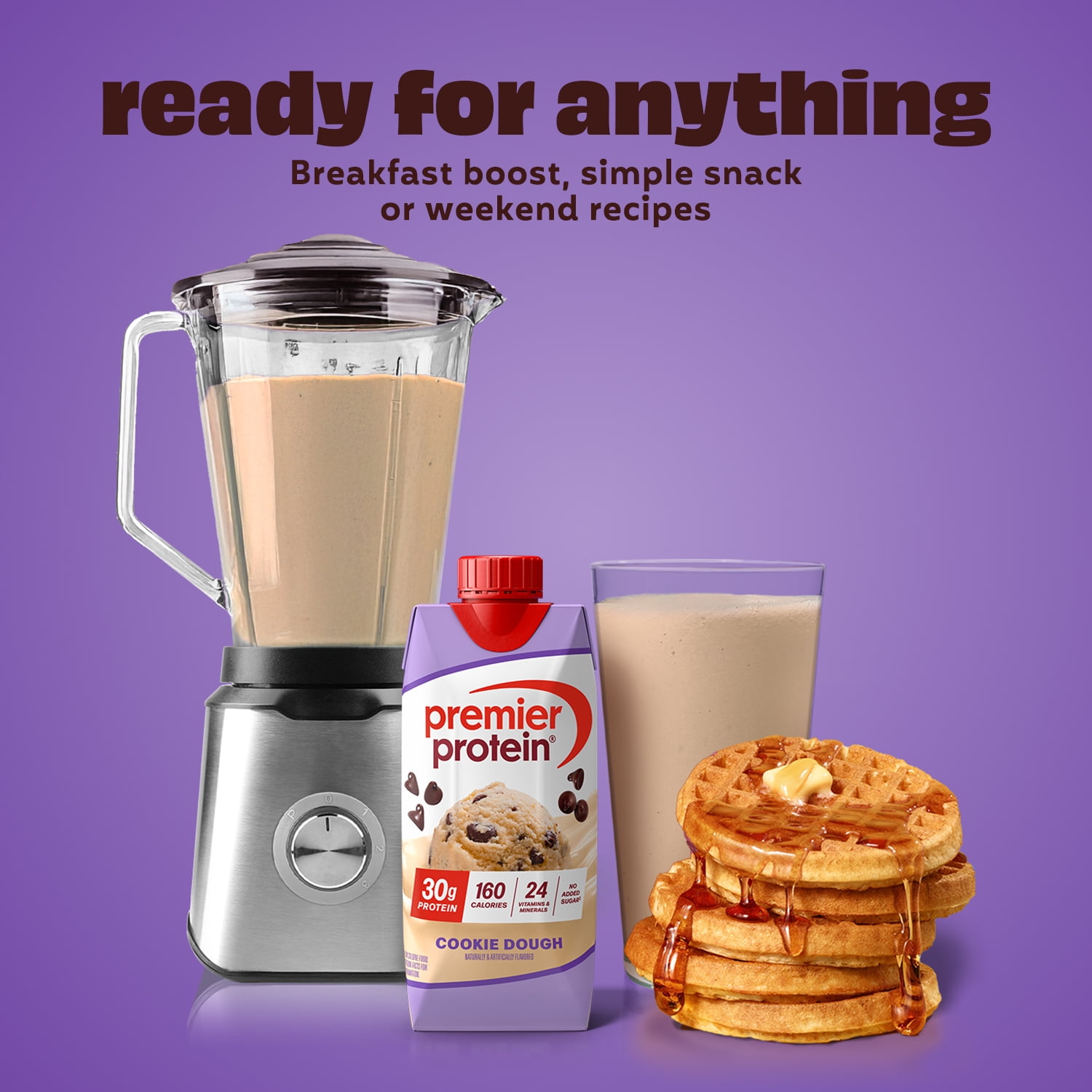 Premier Protein Shake, Cookie Dough, 30g Protein, 11 fl oz, 4 Ct