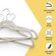 thumbnail image 5 of Lifemaster Perchas Antideslizantes de Terciopelo, Juego de 100 Piezas de Perchas Antideslizantes con Gancho Giratorio de 360°, Diseño Elegante que Ahorra Espacio, Mantiene el Armario Organizado, Acaba, 5 of 5