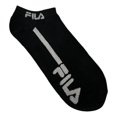 thumbnail image 1 of Calcetines Fila No Show Negro Cortas 3 Pack Negro Único, 1 of 2