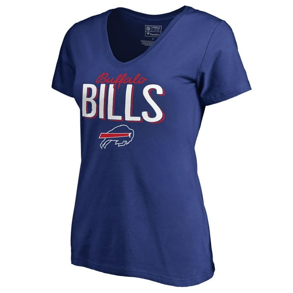 Women's Royal Buffalo Bills Nostalgia T-Shirt