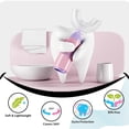 thumbnail image 3 of Kids U Shaped Toothbrush, Soft Silicone Brush Head with Handle, 3 of 5