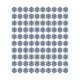 thumbnail image 1 of 100 copos de nieve navideños de madera, adornos para regalos, suministros decorativos Azul, 1 of 9