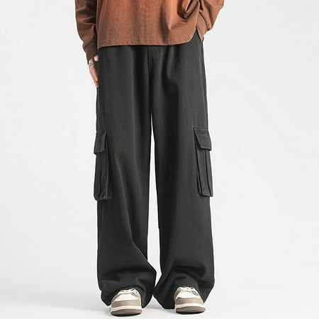 MHFRRA Mens Jeans Men s Washed Print Holes Jeans Men s Splice Casual Trousers 77 Size XXXL