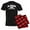 With Red Plaid Pant, variant on CafePress - Go Ceiling XXL Division Champs Men's Dark Pajamas - Men's Dark Loose Fit Cotton Pajama Set