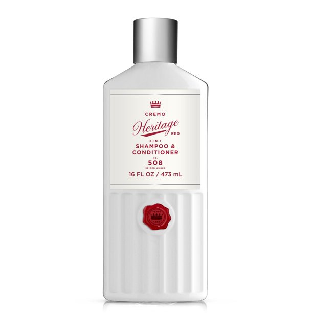 Cremo Heritage Collection 2In1 Shampoo & Conditioner, 16 Oz, Men's