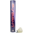 thumbnail image 2 of Li-Ning Strike 76 Feather Badminton Shuttlecocks White , Speed 76 | High Quality Duck Feather | Pack Of 12, 2 of 3