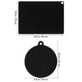 thumbnail image 2 of SOPOTUTU 4Pcs Heat Resistant Silicone Mats for Induction Cooktop Non Slip Protector for Stove, 2 of 7