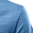 thumbnail image 6 of CPNG Boys Girls Casual Cotton T Shirt Solid Color Short Sleeve V Neck T Shirt Summer Comfortable Tees Tops(Sky Blue,9-10 Years), 6 of 9