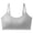 #A Gray, variant on Sports Bras BigGirls' Soft Stretch Cotton Underwear with Bra Pads and Adjustable Spaghetti Straps Anti-Exposure Wire-Free Training Bra 9-15 Years