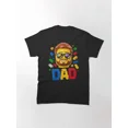 thumbnail image 1 of Dad Master Builder Construction Toy Bricks Pixel Design Unisex T-Shirt NB258, S-5XL, 1 of 4