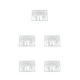 thumbnail image 3 of kurtrusly Craft Die Cutter Tree Pattern Exquisite Stenciling Mold Versatile Handicrafts Works Scrapbooking Supplies for DIY Making as shown 5Set, 3 of 6