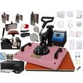 thumbnail image 1 of Combo 9 en 1 Craftech 29x38 Plancha Sublimación Color Rosa con Impresora, 1 of 1