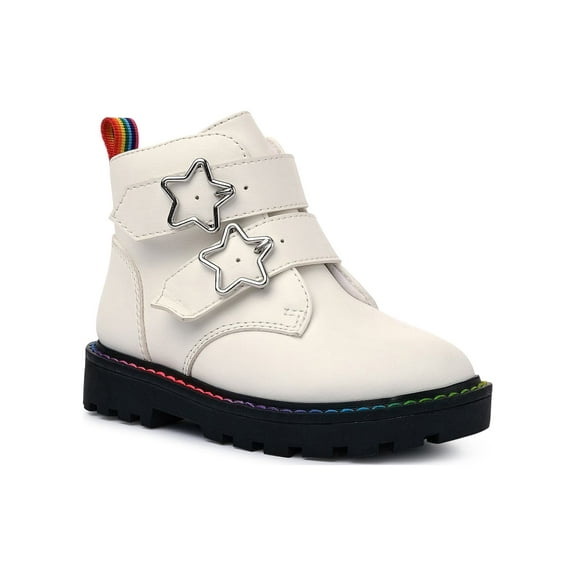 Wonder Nation Toddler Girls Star Buckle Boot, Sizes 7-12