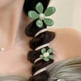thumbnail image 3 of Michellecmm Women Spiral Hair Ties, Cute Sweet Flower Elastic Ponytail Holder Hair Rope Hair Band, 3 of 3