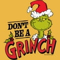 thumbnail image 2 of Junior's Dr. Seuss Christmas Don't Be a Grinch Graphic T-Shirt, 2 of 3