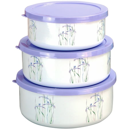 Shadow Iris 6 Piece Bowl Set Small