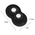 thumbnail image 5 of Fairnull 4Pcs/Pack Universal Wheels Self Adhesive Mute Smooth Rotation Strong Load-bearing Labor-saving Furniture Moving Punch-free Heavy Duty Rollers Furniture Caster for Home, 5 of 7