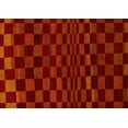 thumbnail image 1 of Ahgly Company Indoor Rectangle Checkered Yellow Modern Area Rugs, 3' x 5', 1 of 4
