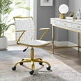 thumbnail image 2 of Modway Fuse Faux Leather Office Chair, White, 2 of 10