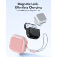 thumbnail image 3 of Funda para AirPods 4 ESR Orbit Hybrid Drop Protection, rosa, 3 of 9
