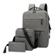 thumbnail image 1 of Mochila impermeable capacidad para niños con interfaz de carga USB Gris Sunnimix, 1 of 8