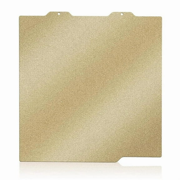 Mini PEI Powder Coating Build Plate 184 X 184 Mm/ 7.24 X 7.24inchs for Bambu-Lab A1 Textured Spring Steel Sheet,1 x Build Plate,Gold
