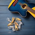 thumbnail image 4 of WEUVEB 10Ud Plectros Metálicos Ajustables Para Guitarra Acústica Eléctrica Con Ergonómico, 4 of 6