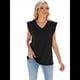 thumbnail image 1 of Camisetas Sin Mangas Informales para Mujer, Blusa Básica Holgada de Verano, Ropa de Moda Negro M, 1 of 7